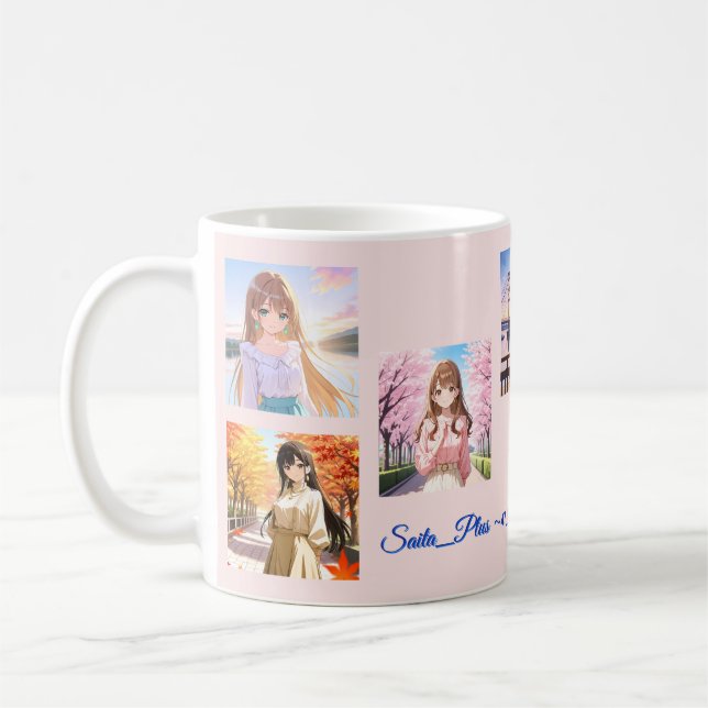 47_Plus – Anime Character Series Kaffeetasse (Links)