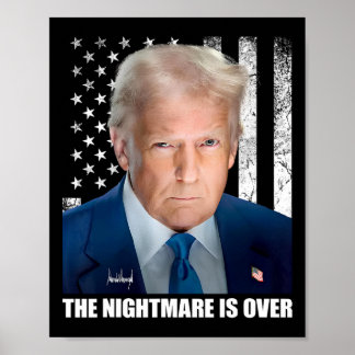 47 Präsident Donald Trump Die schreckliche Nacht i Poster