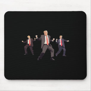 47. Präsident Donald Trump Tanz Gewonnen Akzeptier Mousepad
