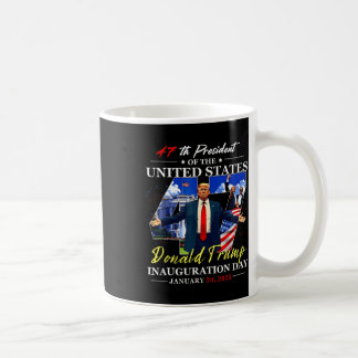47 Prozent der Staaten der Einheit D Trump-Amtsein Kaffeetasse