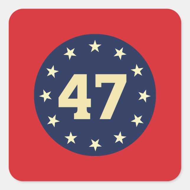 "47" STICKER (Vorderseite)