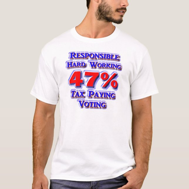 47% T-Shirt (Vorderseite)