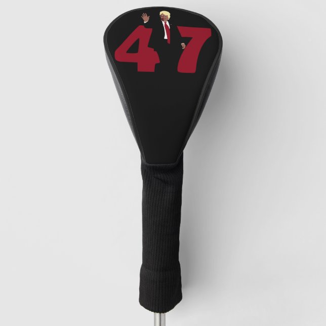 47 TRUMP 2024 GOLF HEADCOVER (Vorderseite)