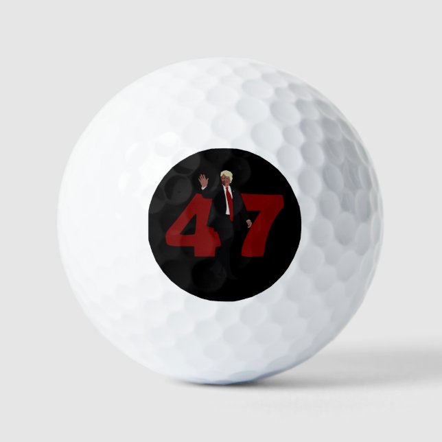 47 TRUMP 2024 GOLFBALL (Vorderseite)