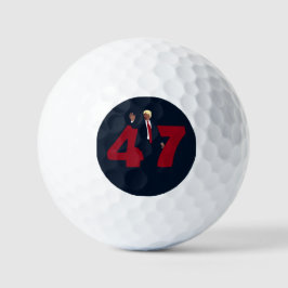 47 TRUMP 2024 GOLFBALL
