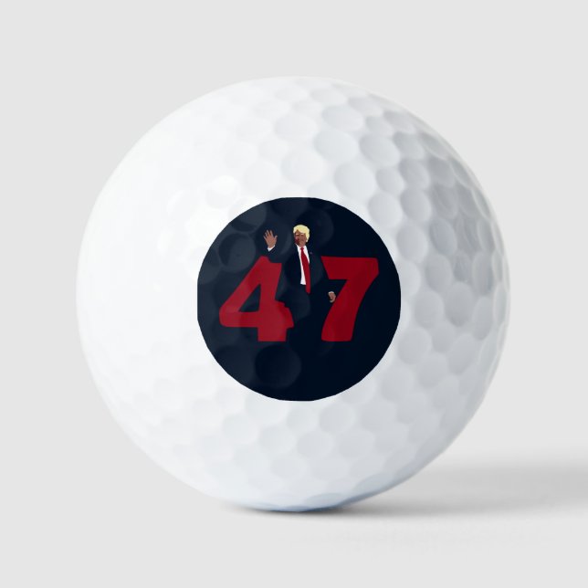 47 TRUMP 2024 GOLFBALL (Vorderseite)