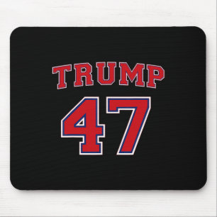 47 Trump 2024 Wahl Präsident Donald Trump 47. Vorh Mousepad