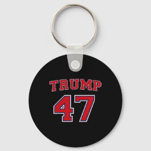 47 Trump 2024 Wahl Präsident Donald Trump 47. Vorh Schlüsselanhänger