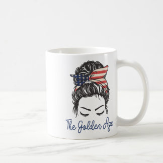 47 Trump Goldenes Zeitalter Amtseinführung USA Ame Kaffeetasse