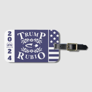 47 Trump Rubio 2024 Gepäckanhänger