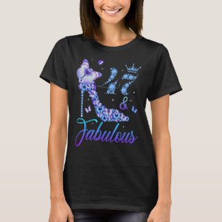 47 und fabelhafte Diamant High Heels glücklich 47. T-Shirt