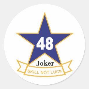 48. AHC RUNDER AUFKLEBER