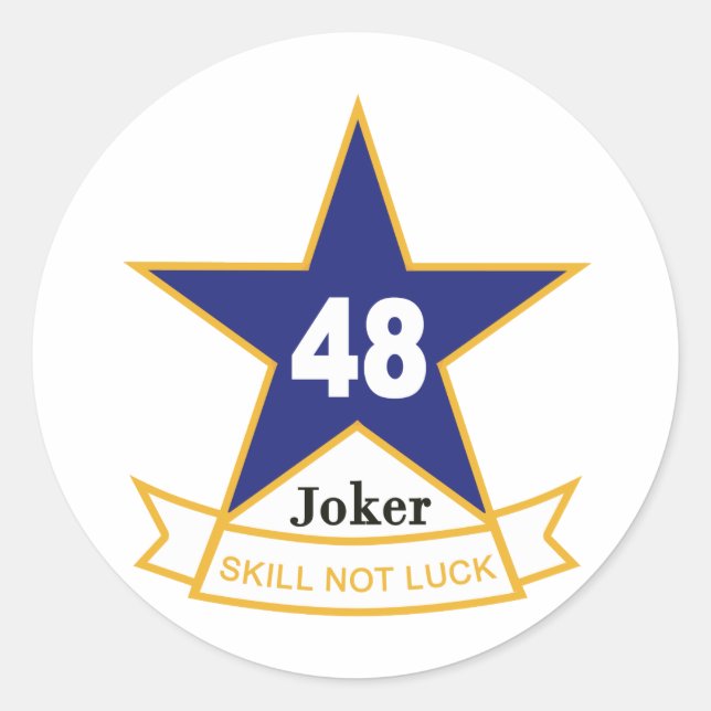 48. AHC RUNDER AUFKLEBER (Vorderseite)