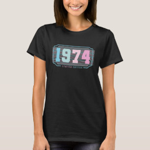 48. Geburtstag Ladys Mens 48 Jahre 1974 12 T-Shirt