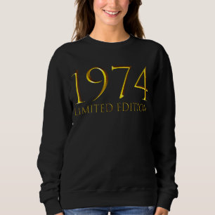 48. Geburtstag Ladys Mens 48 Jahre 1974 4 Sweatshirt
