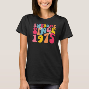 48. Geburtstag Phantastisch seit 1975 Retro 48 Jah T-Shirt