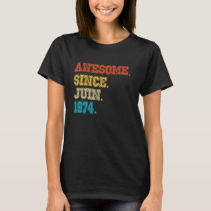 48. Geburtstag Phantastisch seit Februar 1974 48 J T-Shirt