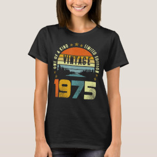 48. Geburtstag Vintage 1975 Einzigartig T-Shirt