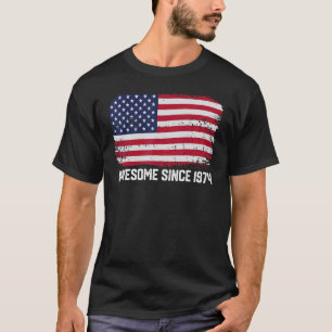 48. Geburtstag Vintage Großartig Seit 1974 T-Shirt