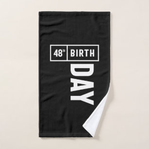 48 Jahre alt - 48. Geburtstag Funny Gift Handtuch