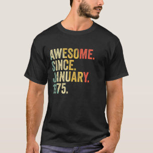 48 Jahre alt 48. Geburtstag Phantastisch seit Janu T-Shirt