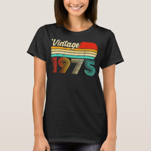 48 Jahre alt Geburtstag Vintag 1975 48. Geburtstag T-Shirt