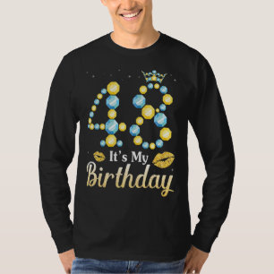 48 Jahre alt ist mein Geburtstag glücklicher Tag f T-Shirt