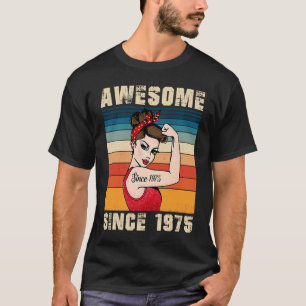 48 Jahre alt Phantastisch seit 1975 48. Geburtstag T-Shirt