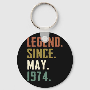 48 Jahre alte Legende seit Mai 1974 48. Geburtstag Schlüsselanhänger