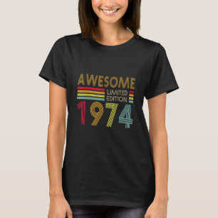 48 Jahre alter Retro Phantastisch 1974 Editon 48. T-Shirt