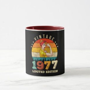 48 Jahre alter Tag 1977 Vintag 48. Geburtstag Tasse