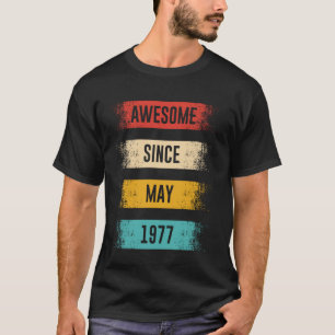 48 Jahre Phantastisch seit Mai 1977 48. Geburtstag T-Shirt