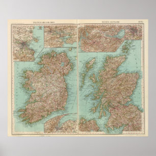 4950 Irland, Schottland Poster