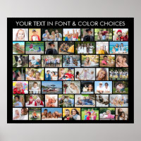 49 Foto-Collage mit verschiedenen Formen personali