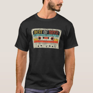 49. Geburtstagsgeschenke Best of 1972 Cassette Tap T-Shirt