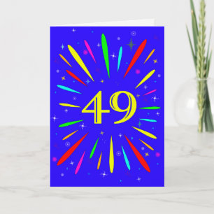 49. Geburtstagskarte Karte