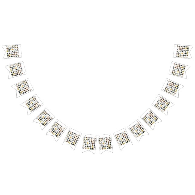 49 Hühnerhennen Wimpelkette (Alle)