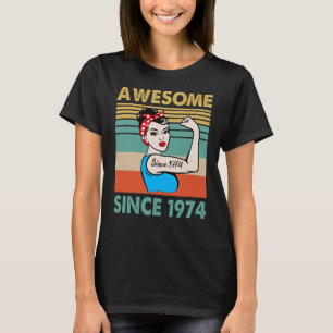 49 Jahre Phantastisch seit 1974 49. Geburtstag T-Shirt