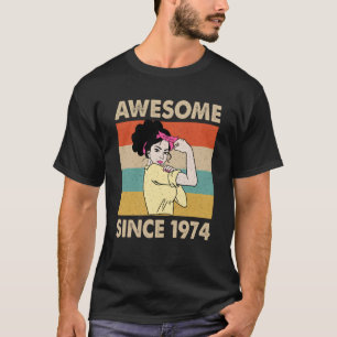 49 Jahre Phantastisch seit 1974 49. Geburtstag T-Shirt