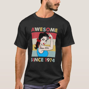 49 Jahre Phantastisch seit 1974 49. Geburtstag T-Shirt