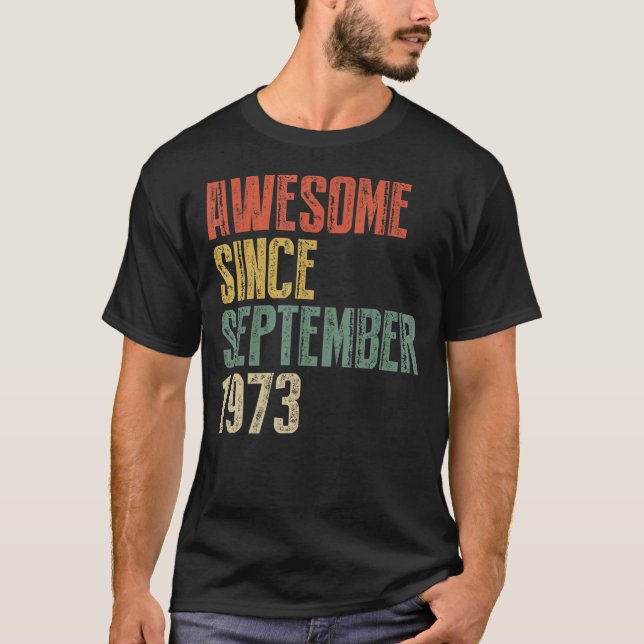 49 Jahre Phantastisch seit September 1973 49. 2 T-Shirt (Vorderseite)