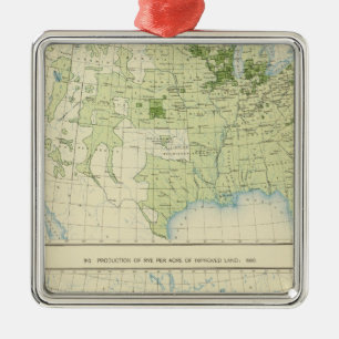 49 Roggen 1890 Silbernes Ornament