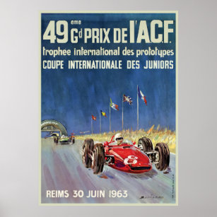 49eme Grand Prix de L’A.C.F. Reims Poster