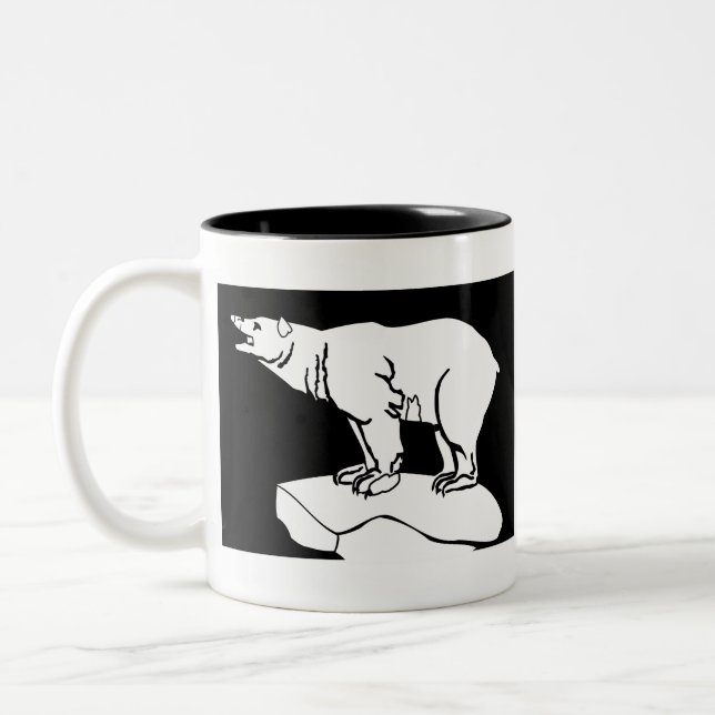 49th West Riding Infantry Division Zweifarbige Tasse (Links)