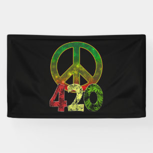 4 20 Frieden Banner
