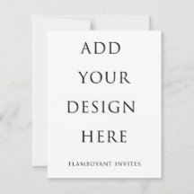 4.25"x5.5" Einladung / UAWG (10,8 x 14,0 cm)