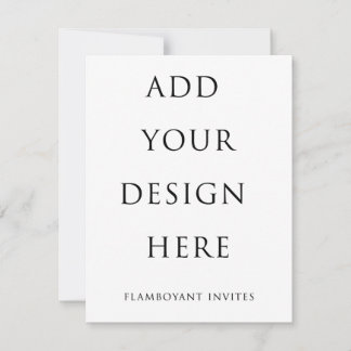 4.25"x5.5" Einladung / UAWG (10,8 x 14,0 cm)