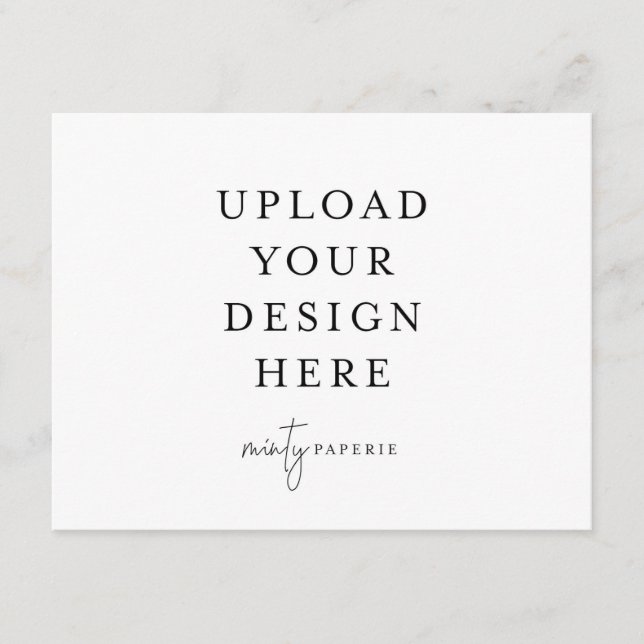 4,25" x 5,5" Umschließungskarte - Landschaft Begleitkarte (Vorderseite)