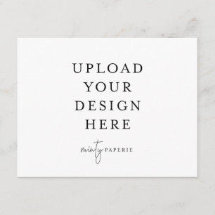 4,25" x 5,5" Umschließungskarte - Landschaft Begleitkarte