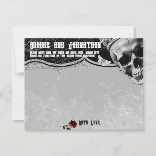 4.25x5.5 Advice Card Haunting Adeline Zade Meadows Einladung
